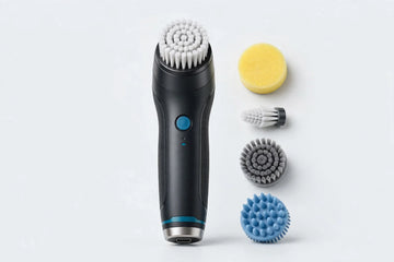 Electric Cleaning Brush with Multiple Heads Portable Power Scrubber
