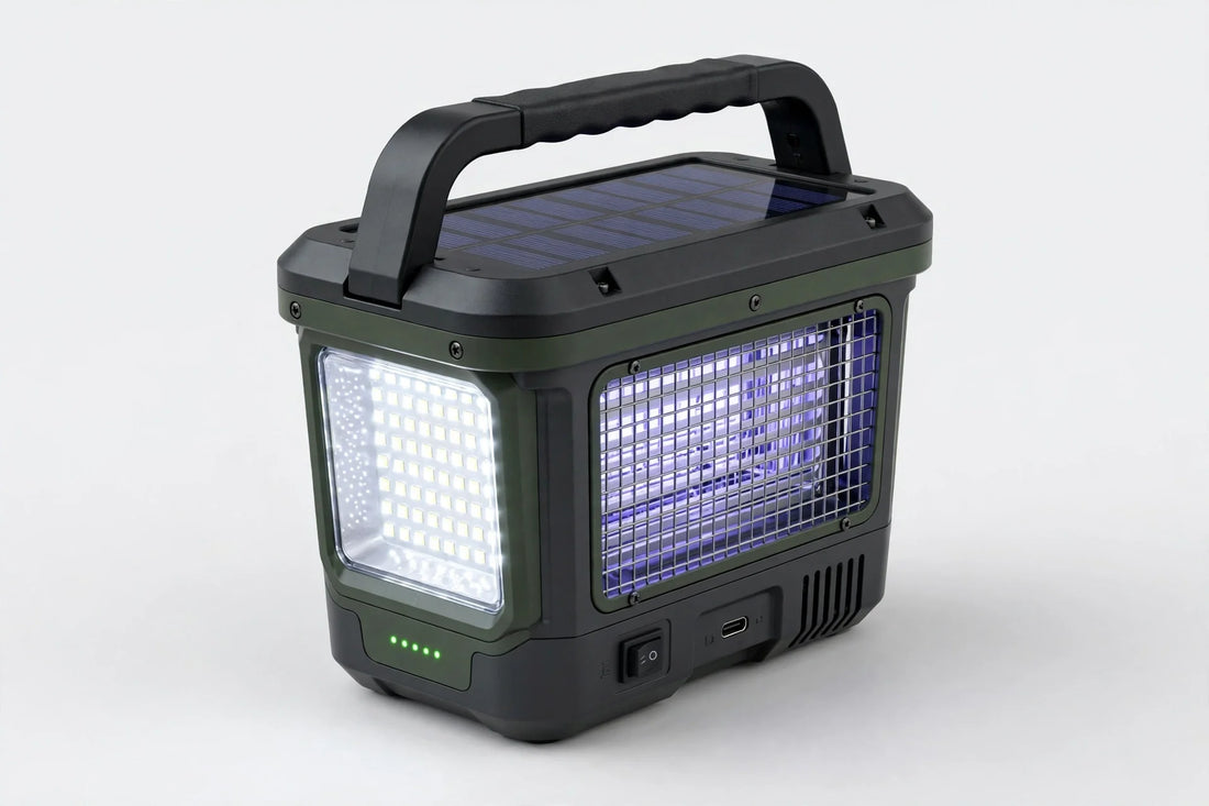 Multifunctional Solar Searchlight & Mosquito Killer Lamp