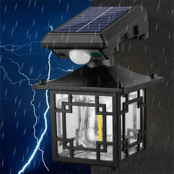 Waterproof Solar Sensor Wall Light